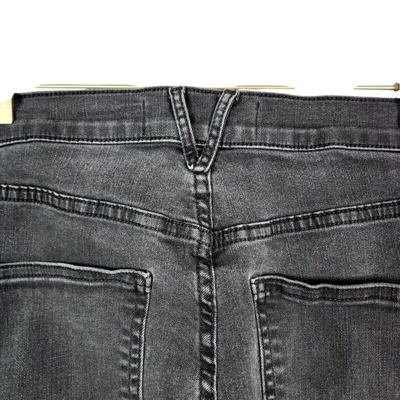 VERONICA BEARD Jeans Womens 30 Washed Black Ryleigh Slim Straight High Rise Jean - Picture 5 of 10